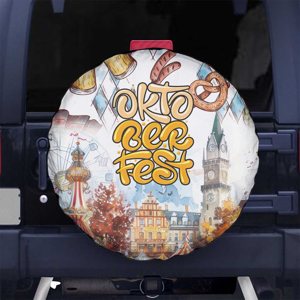 German Oktoberfest Beer Spare Tire Cover Heritage Beer Riesenrad Joy - Wonder Print Shop