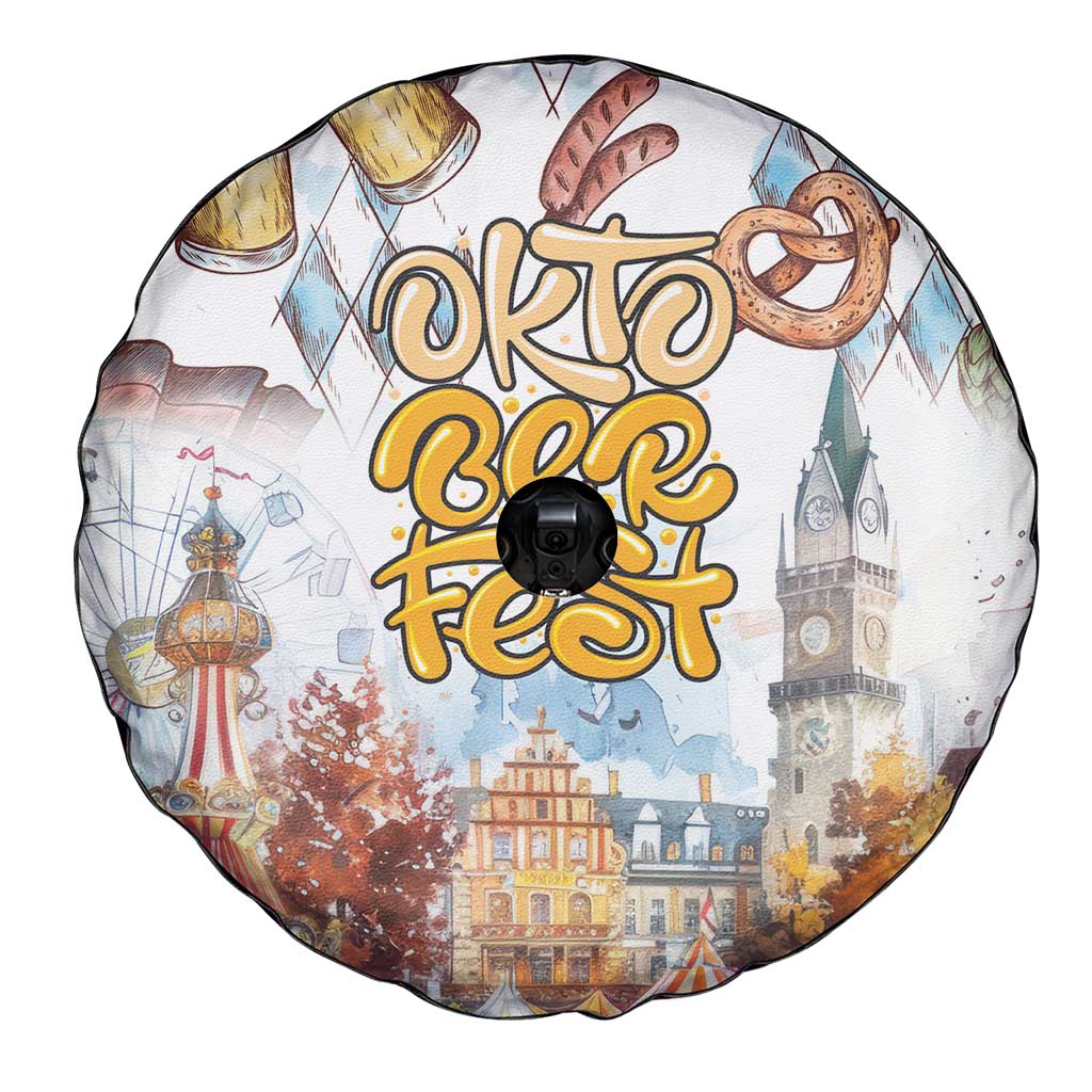 German Oktoberfest Beer Spare Tire Cover Heritage Beer Riesenrad Joy - Wonder Print Shop