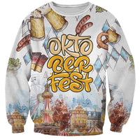 German Oktoberfest Beer Sweatshirt Heritage Beer Riesenrad Joy - Wonder Print Shop