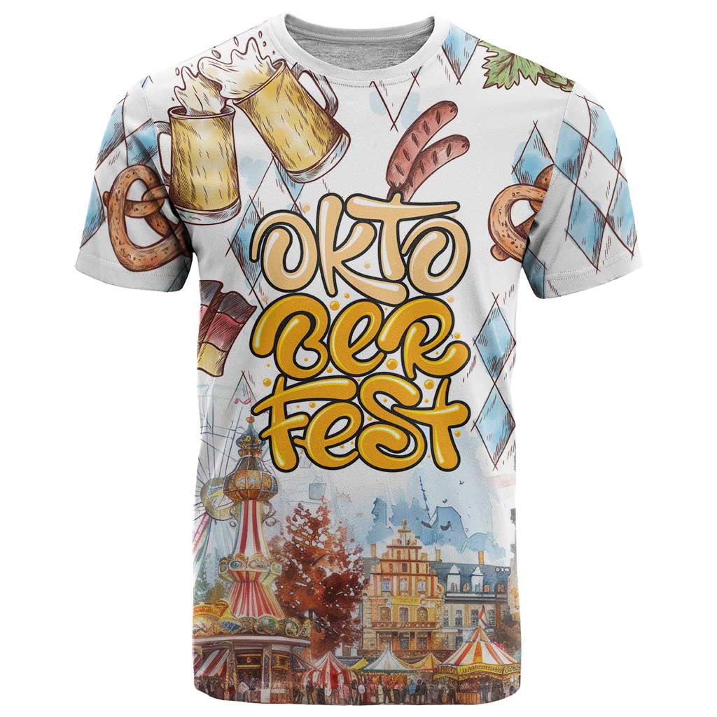 German Oktoberfest Beer T Shirt Heritage Beer Riesenrad Joy - Wonder Print Shop