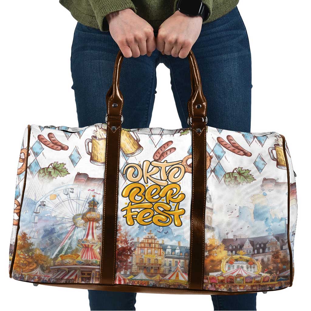 German Oktoberfest Beer Travel Bag Heritage Beer Riesenrad Joy - Wonder Print Shop