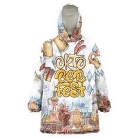 German Oktoberfest Beer Wearable Blanket Hoodie Heritage Beer Riesenrad Joy - Wonder Print Shop