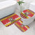Personalized Germany Christmas Bathroom Set Santa Claus Merry Beermas - Wonder Print Shop