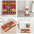 Personalized Germany Christmas Bathroom Set Santa Claus Merry Beermas - Wonder Print Shop