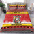 Personalized Germany Christmas Bedding Set Santa Claus Merry Beermas - Wonder Print Shop