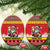 Personalized Germany Christmas Ceramic Ornament Santa Claus Merry Beermas - Wonder Print Shop