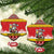 Personalized Germany Christmas Ceramic Ornament Santa Claus Merry Beermas - Wonder Print Shop