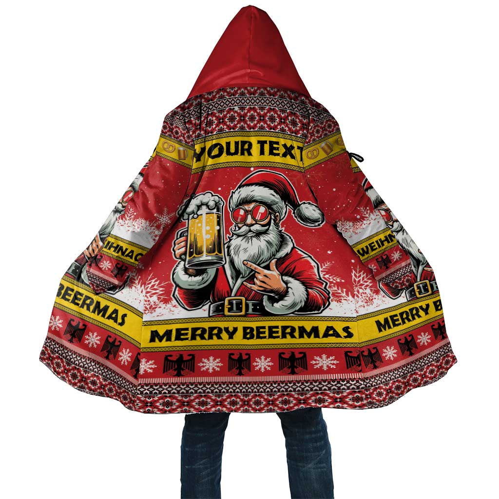 Personalized Germany Christmas Cloak Santa Claus Merry Beermas - Wonder Print Shop