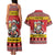 Personalized Germany Christmas Couples Matching Tank Maxi Dress and Hawaiian Shirt Santa Claus Merry Beermas - Wonder Print Shop