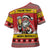 Personalized Germany Christmas Cross Shoulder Shirt Santa Claus Merry Beermas - Wonder Print Shop