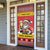 Personalized Germany Christmas Door Cover Santa Claus Merry Beermas - Wonder Print Shop