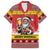 Personalized Germany Christmas Family Matching Long Sleeve Bodycon Dress and Hawaiian Shirt Santa Claus Merry Beermas - Wonder Print Shop