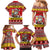 Personalized Germany Christmas Family Matching Mermaid Dress and Hawaiian Shirt Santa Claus Merry Beermas - Wonder Print Shop
