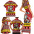 Personalized Germany Christmas Family Matching Short Sleeve Bodycon Dress and Hawaiian Shirt Santa Claus Merry Beermas - Wonder Print Shop