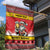 Personalized Germany Christmas Garden Flag Santa Claus Merry Beermas - Wonder Print Shop