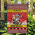 Personalized Germany Christmas Garden Flag Santa Claus Merry Beermas - Wonder Print Shop