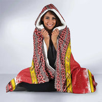 Personalized Germany Christmas Hooded Blanket Santa Claus Merry Beermas - Wonder Print Shop