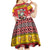 Personalized Germany Christmas Kid Short Sleeve Dress Santa Claus Merry Beermas - Wonder Print Shop