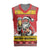 Personalized Germany Christmas Knitted V-Neck Vest Santa Claus Merry Beermas - Wonder Print Shop