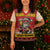 Personalized Germany Christmas Knitted V-Neck Vest Santa Claus Merry Beermas - Wonder Print Shop
