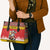 Personalized Germany Christmas Leather Bag Santa Claus Merry Beermas - Wonder Print Shop