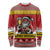 Personalized Germany Christmas Long Sleeve Shirt Santa Claus Merry Beermas - Wonder Print Shop