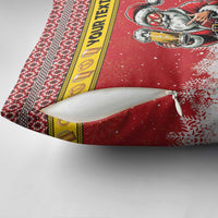 Personalized Germany Christmas Pillow Cover Santa Claus Merry Beermas - Wonder Print Shop