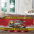 Personalized Germany Christmas Round Carpet Santa Claus Merry Beermas - Wonder Print Shop