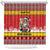 Personalized Germany Christmas Shower Curtain Santa Claus Merry Beermas - Wonder Print Shop