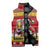 Personalized Germany Christmas Sleeveless Puffer Jacket Santa Claus Merry Beermas - Wonder Print Shop