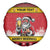 Personalized Germany Christmas Spare Tire Cover Santa Claus Merry Beermas - Wonder Print Shop