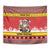 Personalized Germany Christmas Tapestry Santa Claus Merry Beermas - Wonder Print Shop