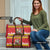 Personalized Germany Christmas Travel Bag Santa Claus Merry Beermas - Wonder Print Shop
