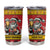 Personalized Germany Christmas Tumbler Cup Santa Claus Merry Beermas - Wonder Print Shop