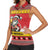 Personalized Germany Christmas Women Sleeveless Polo Shirt Santa Claus Merry Beermas - Wonder Print Shop