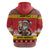 Personalized Germany Christmas Zip Hoodie Santa Claus Merry Beermas - Wonder Print Shop