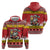Personalized Germany Christmas Zip Hoodie Santa Claus Merry Beermas - Wonder Print Shop