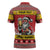 Personalized Germany Christmas Zipper Polo Shirt Santa Claus Merry Beermas - Wonder Print Shop