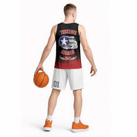 Tuskegee Airmen Red Tails Basketball Jersey 332nd Fighter Group WWII Tribute Black Style - Wonder Print Shop