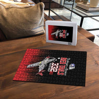 Tuskegee Airmen Red Tails Puzzle 332nd Fighter Group WWII Tribute Black Style - Wonder Print Shop
