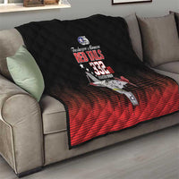 Tuskegee Airmen Red Tails Quilt 332nd Fighter Group WWII Tribute Black Style - Wonder Print Shop