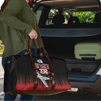 Tuskegee Airmen Red Tails Travel Bag 332nd Fighter Group WWII Tribute Black Style - Wonder Print Shop