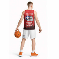 Tuskegee Airmen Red Tails Basketball Jersey 332nd Fighter Group WWII Tribute Red Style - Wonder Print Shop