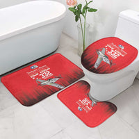 Tuskegee Airmen Red Tails Bathroom Set 332nd Fighter Group WWII Tribute Red Style - Wonder Print Shop