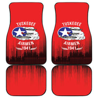 Tuskegee Airmen Red Tails Car Mats 332nd Fighter Group WWII Tribute Red Style - Wonder Print Shop