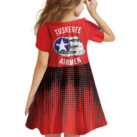 Tuskegee Airmen Red Tails Family Matching Tank Maxi Dress and Hawaiian Shirt 332nd Fighter Group WWII Tribute Red Style - Wonder Print Shop