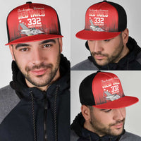 Tuskegee Airmen Red Tails Mesh Trucker Cap 332nd Fighter Group WWII Tribute Red Style - Wonder Print Shop