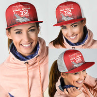 Tuskegee Airmen Red Tails Mesh Trucker Cap 332nd Fighter Group WWII Tribute Red Style - Wonder Print Shop
