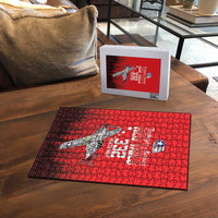 Tuskegee Airmen Red Tails Puzzle 332nd Fighter Group WWII Tribute Red Style - Wonder Print Shop