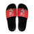 Tuskegee Airmen Red Tails Slide Sandals 332nd Fighter Group WWII Tribute Red Style - Wonder Print Shop